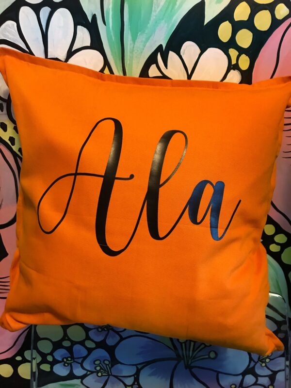 Calligraphy Name/Phrase Pillow - Image 2