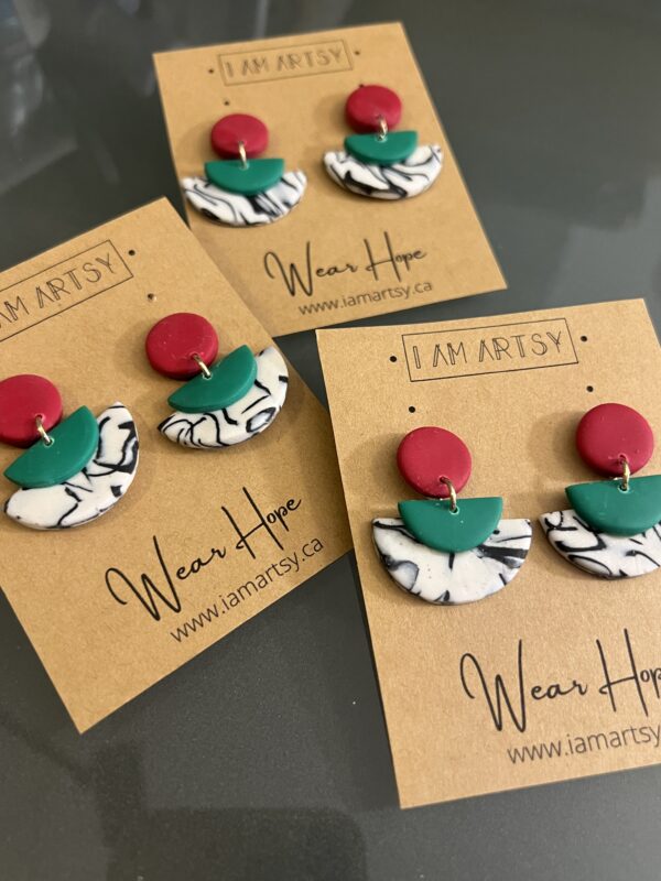 Wear Hope: Limited Edition Earrings for Impact - Image 2